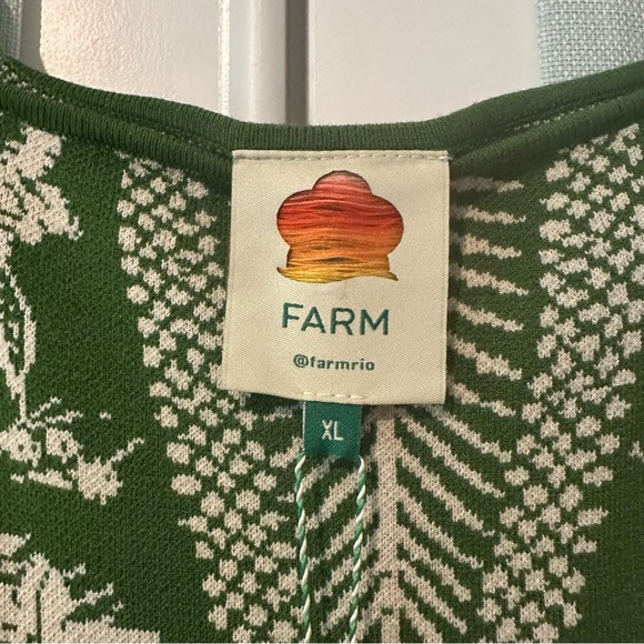 Farm Rio Knit Dress Macaw Elegance NWT Size XL - Picture 6 of 6